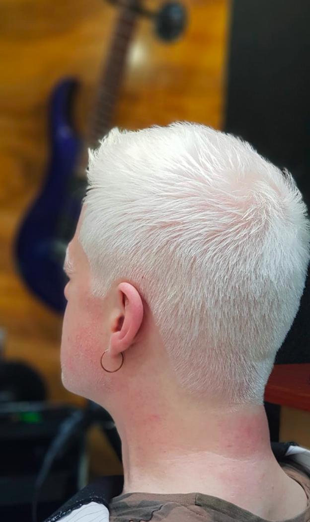 Precision Blonde Fade